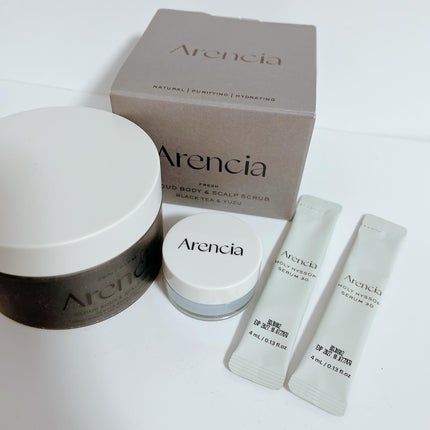 フレッシュクラウドスクラブ ブラックティー&ユズ/アレンシア/スクラブ・ゴマージュを使ったクチコミ(5枚目)