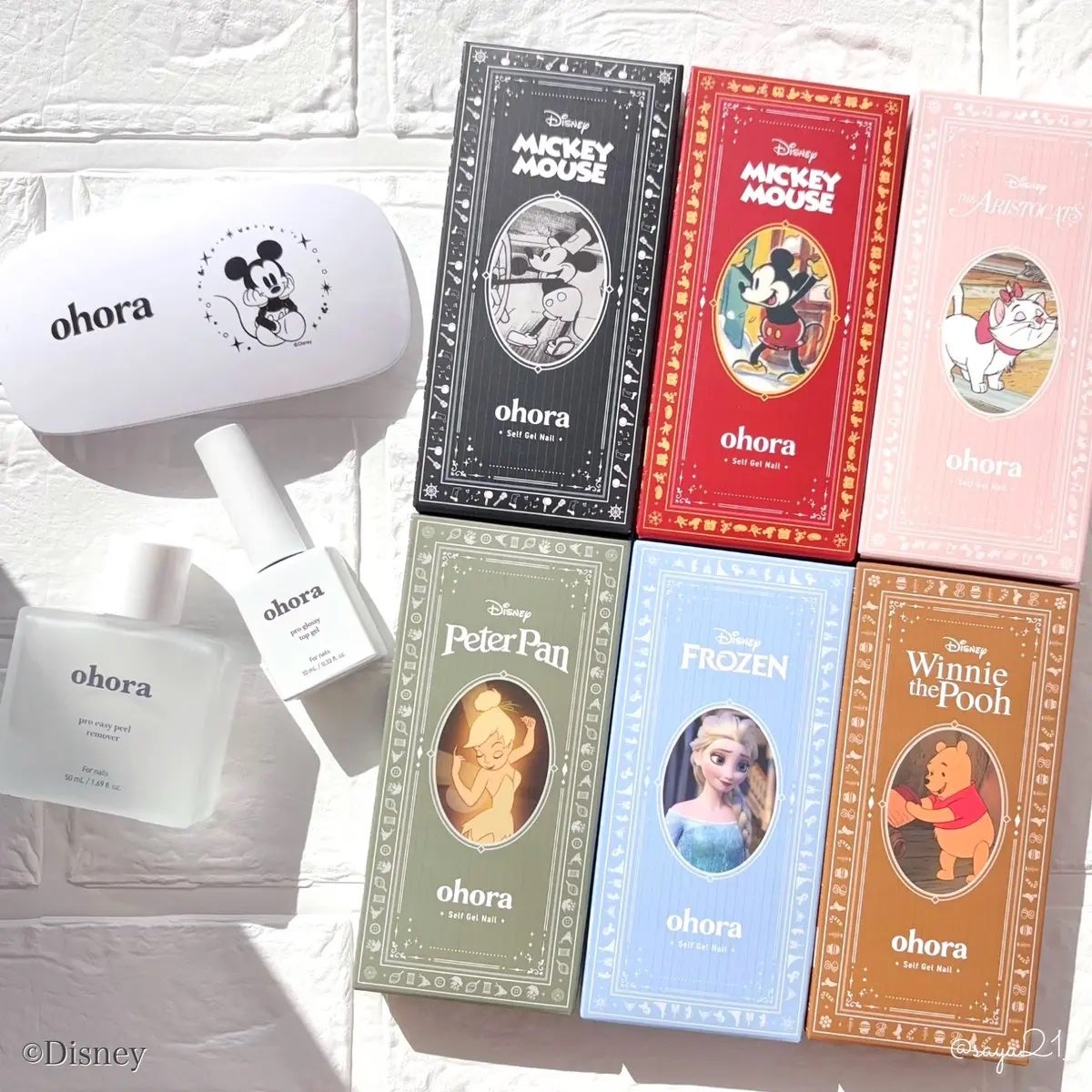 セミキュアジェルネイル(ハンド)/ohora/ネイルシールを使ったクチコミ(1枚目)