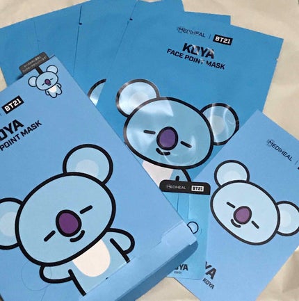 BT21 l MEDIHEAL KOYA ポイントパッチ/MEDIHEAL/シートマスク・パックを使ったクチコミ(1枚目)