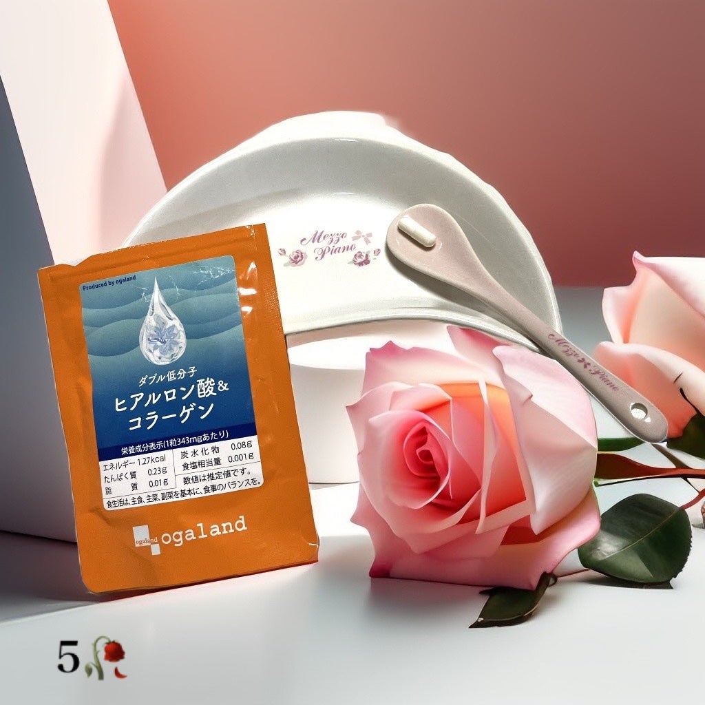 W低分子ヒアルロン酸&コラーゲン/オーガランド/美容サプリメントを使ったクチコミ(1枚目)