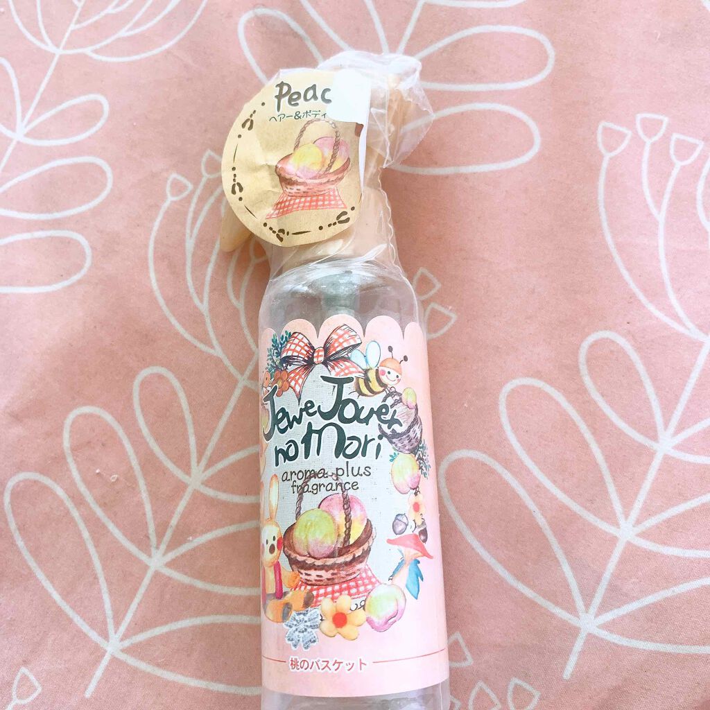 ヘアー&ボディミスト 桃のバスケット/ジュエジュエの森/香水(その他)を使ったクチコミ(1枚目)