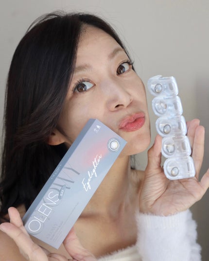 Glowy 1day/OLENS/ワンデー(1DAY)カラコンを使ったクチコミ(1枚目)