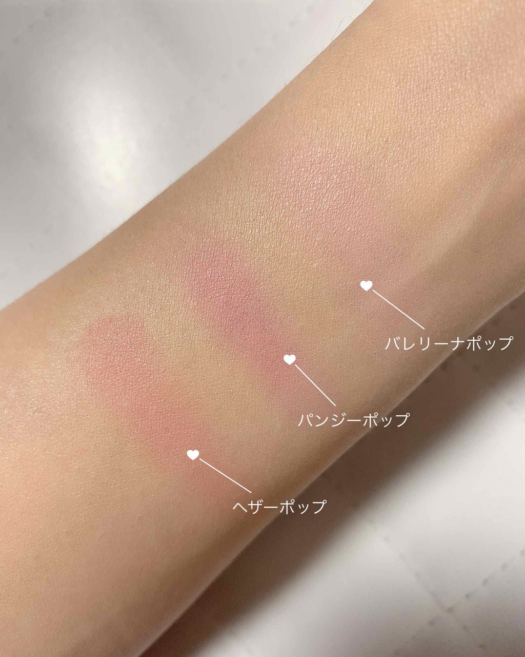 ぽん@限界OL on LIPS 「#クリスマスコフレ2019#クリニーク#チークポップ#スウォッ..」(4枚目)