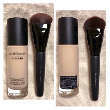 ベアプロ リキッド ファンデーション フェア 01/bareMinerals/リキッドファンデーションを使ったクチコミ（1枚目）