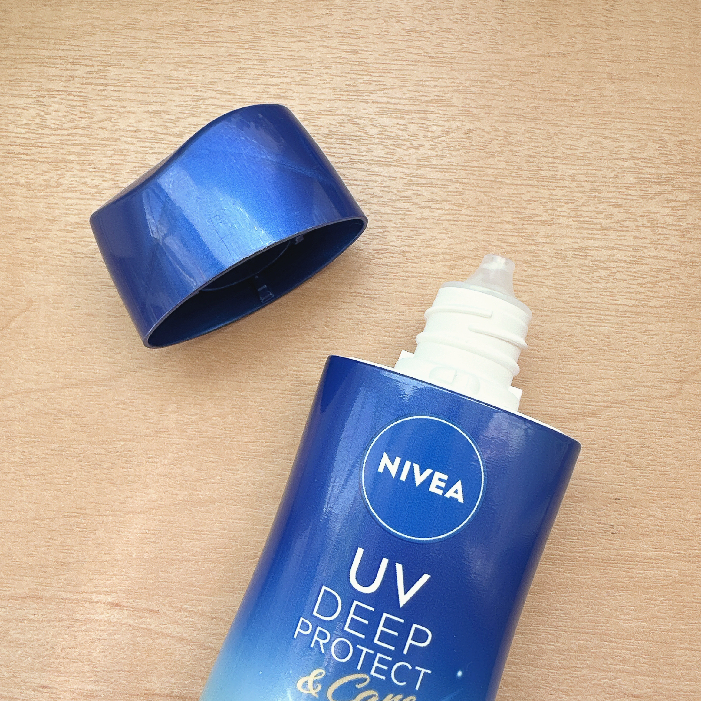 ニベアUV ディープ プロテクト＆ケア ジェル/ニベア/日焼け止めジェルを使ったクチコミ（2枚目）