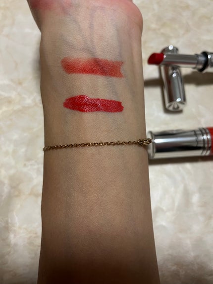 ロックドキス リップスティック ガッツィー (トマト レッド)/M・A・C/口紅の画像