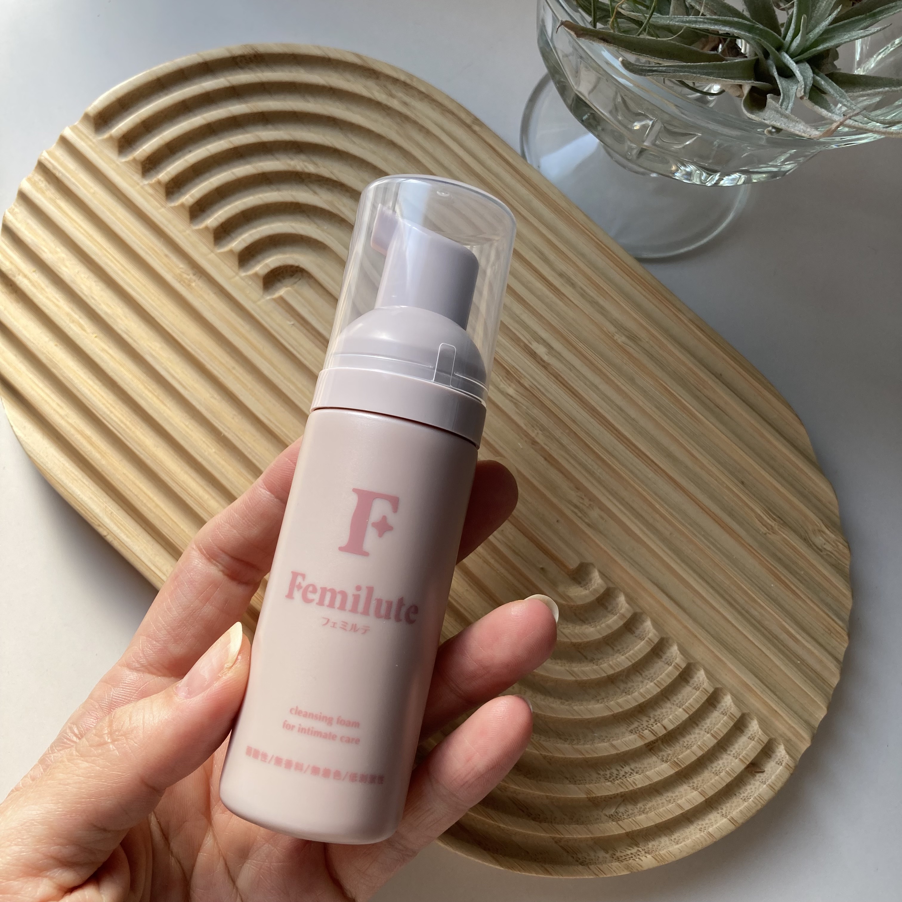 デリケートふきとりフォーム/Femilute/デリケートゾーンケアを使ったクチコミ（1枚目）