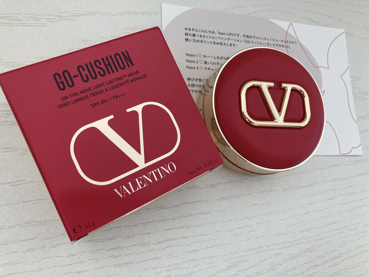 GO クッション/ヴァレンティノ ビューティ/クッションファンデーションを使ったクチコミ（2枚目）