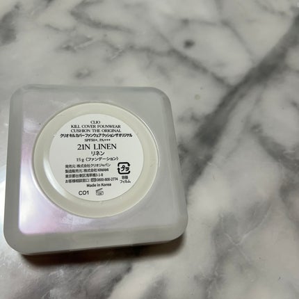 キル カバー ファンウェア クッション ザ オリジナル/CLIO/クッションファンデーションを使ったクチコミ(2枚目)