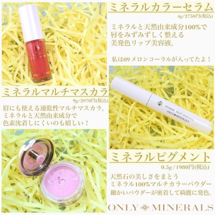 ミネラルピグメント/ONLY MINERALS/単色アイシャドウを使ったクチコミ(3枚目)
