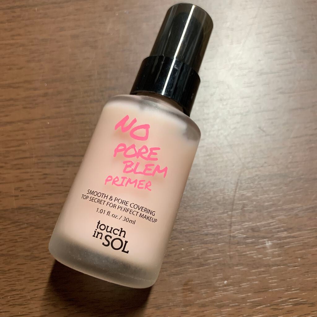 タッチインソール ノーポアブレムプライマー/touch in SOL /化粧下地を使ったクチコミ(1枚目)