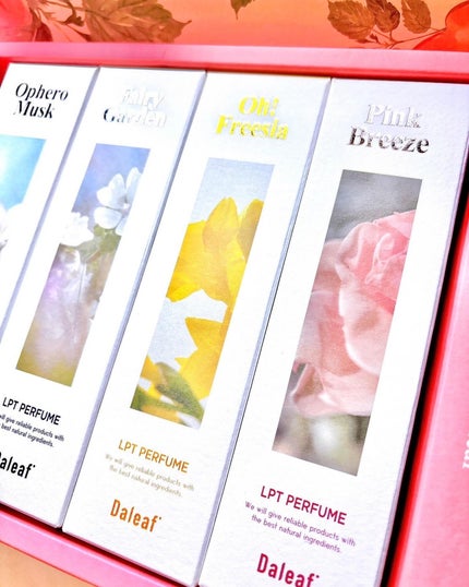 パフュームヘアパックインミスト Pink Breeze/Daleaf/アウトバストリートメントを使ったクチコミ(2枚目)