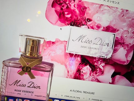 ミス ディオール ローズ エッセンス(オードゥ トワレ)/Dior/香水を使ったクチコミ(3枚目)
