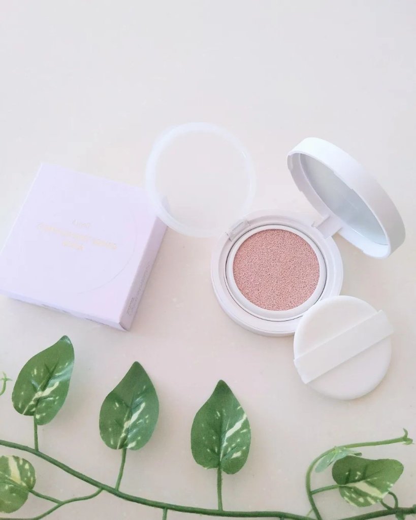 コンプリメントシリーズクッション 紫色(ボラ)/Ameli/クッションファンデーションを使ったクチコミ（3枚目）