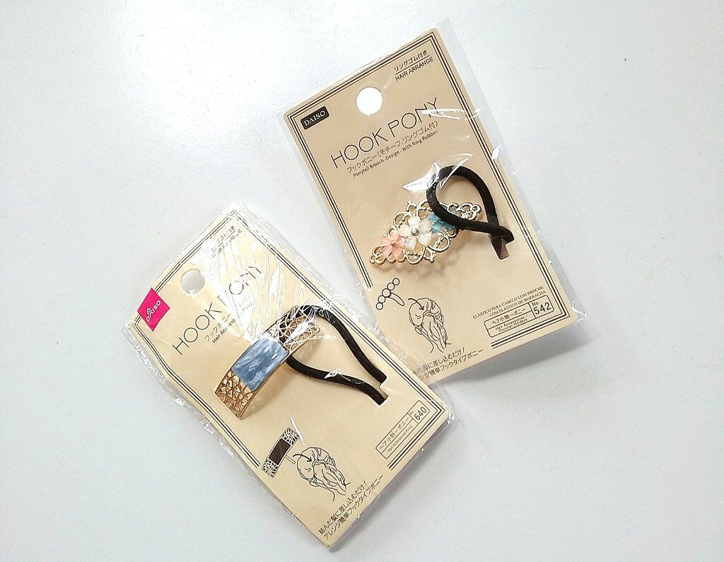 からまないゴム(100本入)/DAISO/ヘアアクセサリーを使ったクチコミ（3枚目）