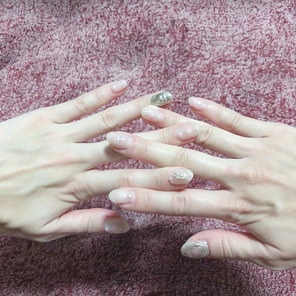 Gel Nail/セリア/ジェルネイルを使ったクチコミ（1枚目）