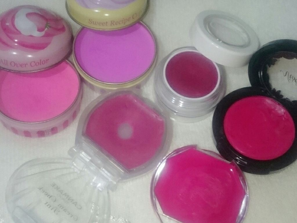 クリームチーク（クリアタイプ） CL09 クリアラズベリージェラート/キャンメイク/ジェル・クリームチークを使ったクチコミ（2枚目）