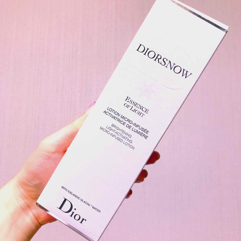 スノー ブライトニング エッセンスローション/Dior/化粧水を使ったクチコミ（1枚目）