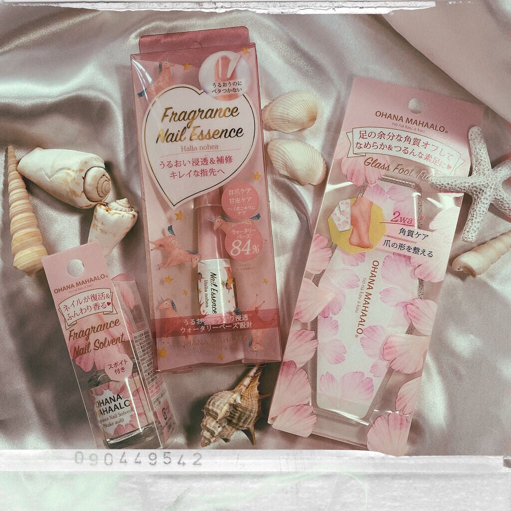 オハナマハロ フレグランスネイルソルベント OH−204/OHANA MAHAALO/ネイル用品を使ったクチコミ(2枚目)