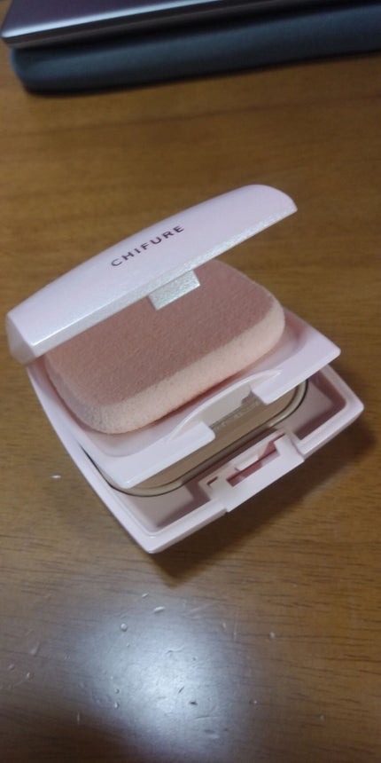 モイスチャー パウダー ファンデーション(スポンジ入り)/ちふれ/パウダーファンデーションを使ったクチコミ(1枚目)