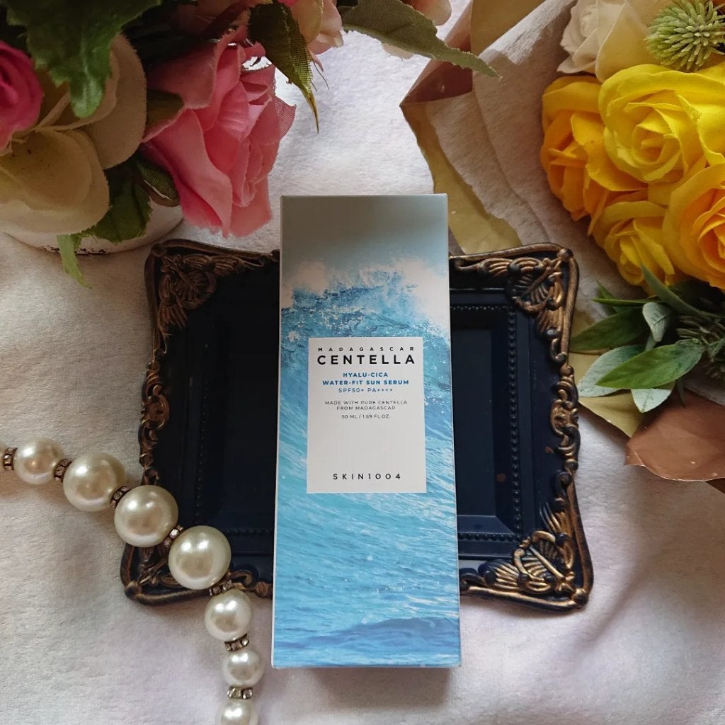 ヒアルーシカ ウォーターフィット サンセラム/SKIN1004/日焼け止めローションを使ったクチコミ(6枚目)