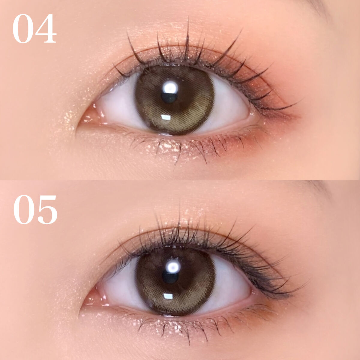 クイックエクステンション 04 Atype BROWN（Aタイプブラウン）/D-UP/つけまつげを使ったクチコミ（3枚目）