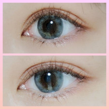 LIL MOON 1day ラスティグレー/LILMOON/ワンデー(1DAY)カラコンを使ったクチコミ(2枚目)