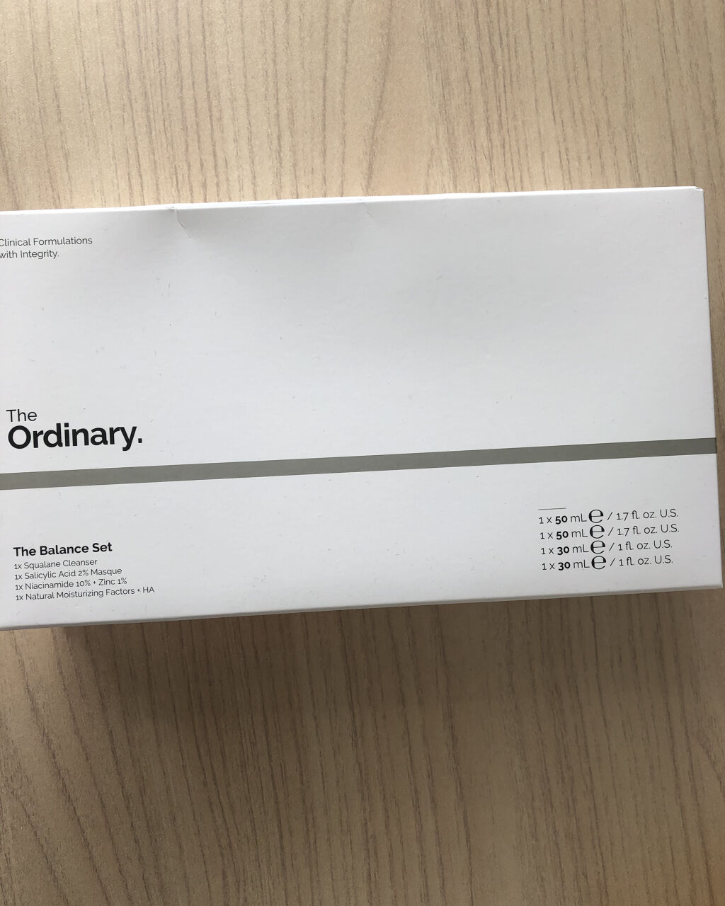 バランスセット/The Ordinary/スキンケアキットを使ったクチコミ（2枚目）