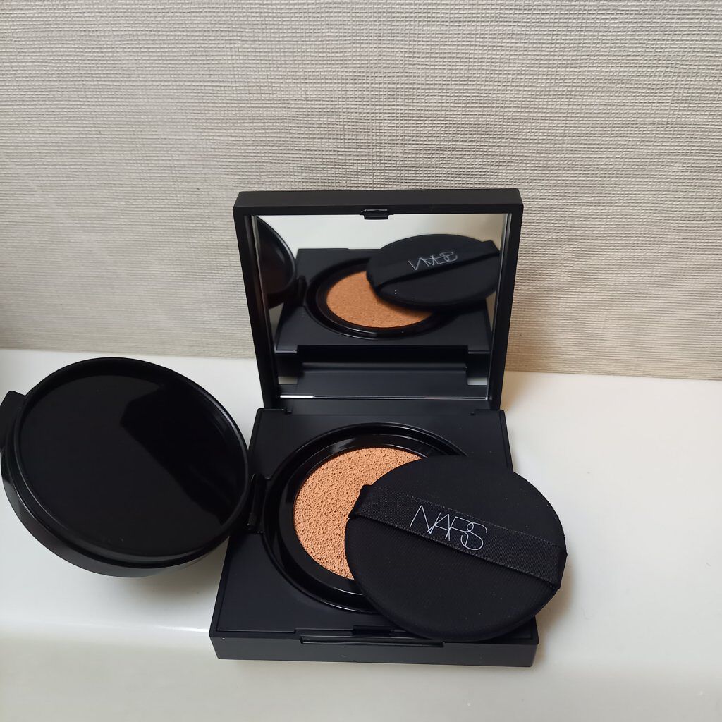 ナチュラルラディアント ロングウェア クッションファンデーション/NARS/クッションファンデーションを使ったクチコミ（2枚目）