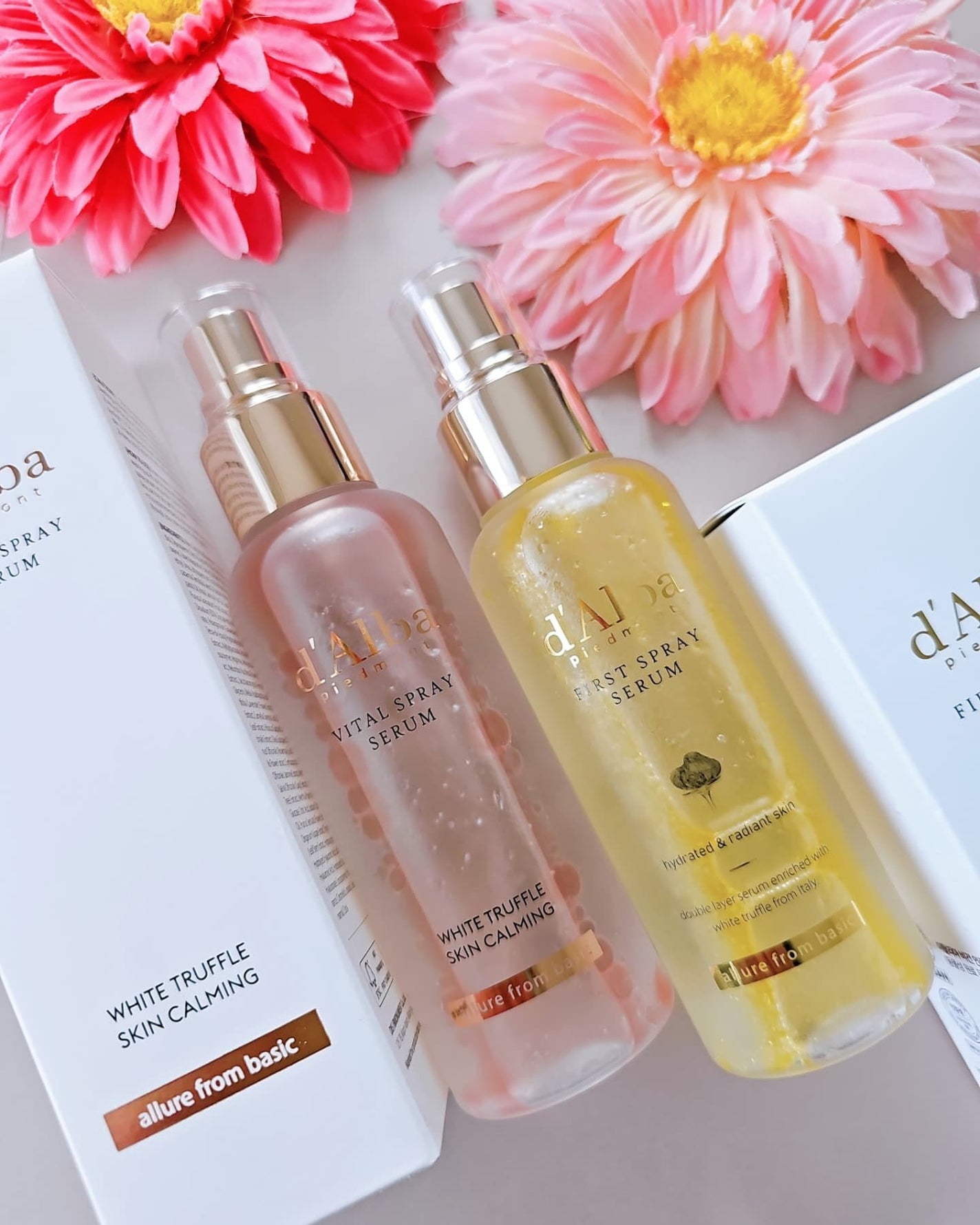 ダルバ ホワイトトリュフファーストスプレーセラム/ダルバ/ミスト状化粧水を使ったクチコミ(2枚目)