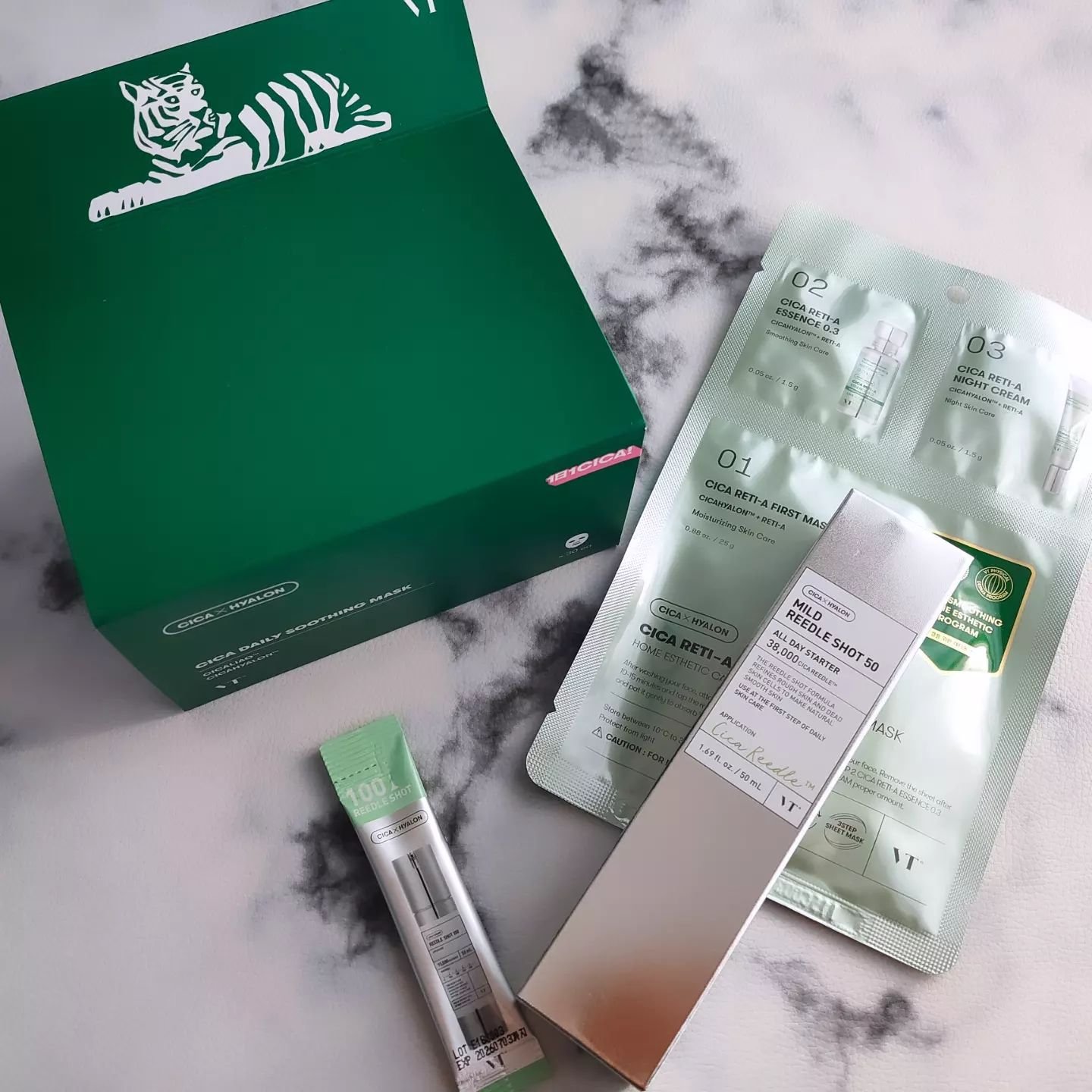 CICA デイリースージングマスク/VT/シートマスク・パックを使ったクチコミ（1枚目）