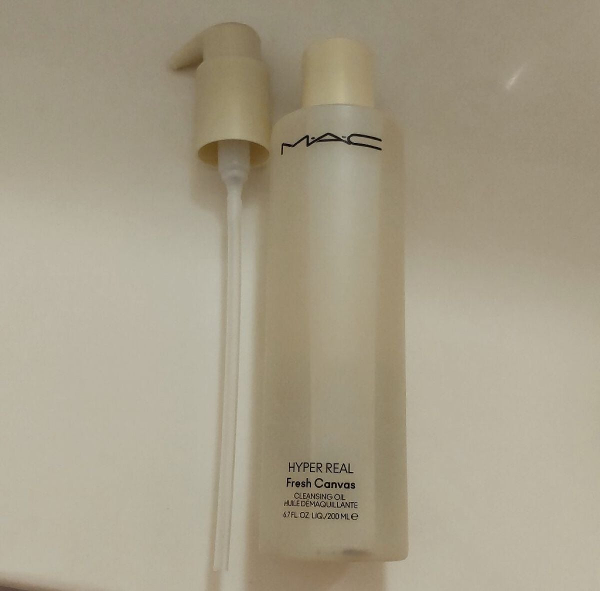 ハイパー リアル フレッシュ キャンバス クレンジング オイル/M・A・C/オイルクレンジングを使ったクチコミ(1枚目)