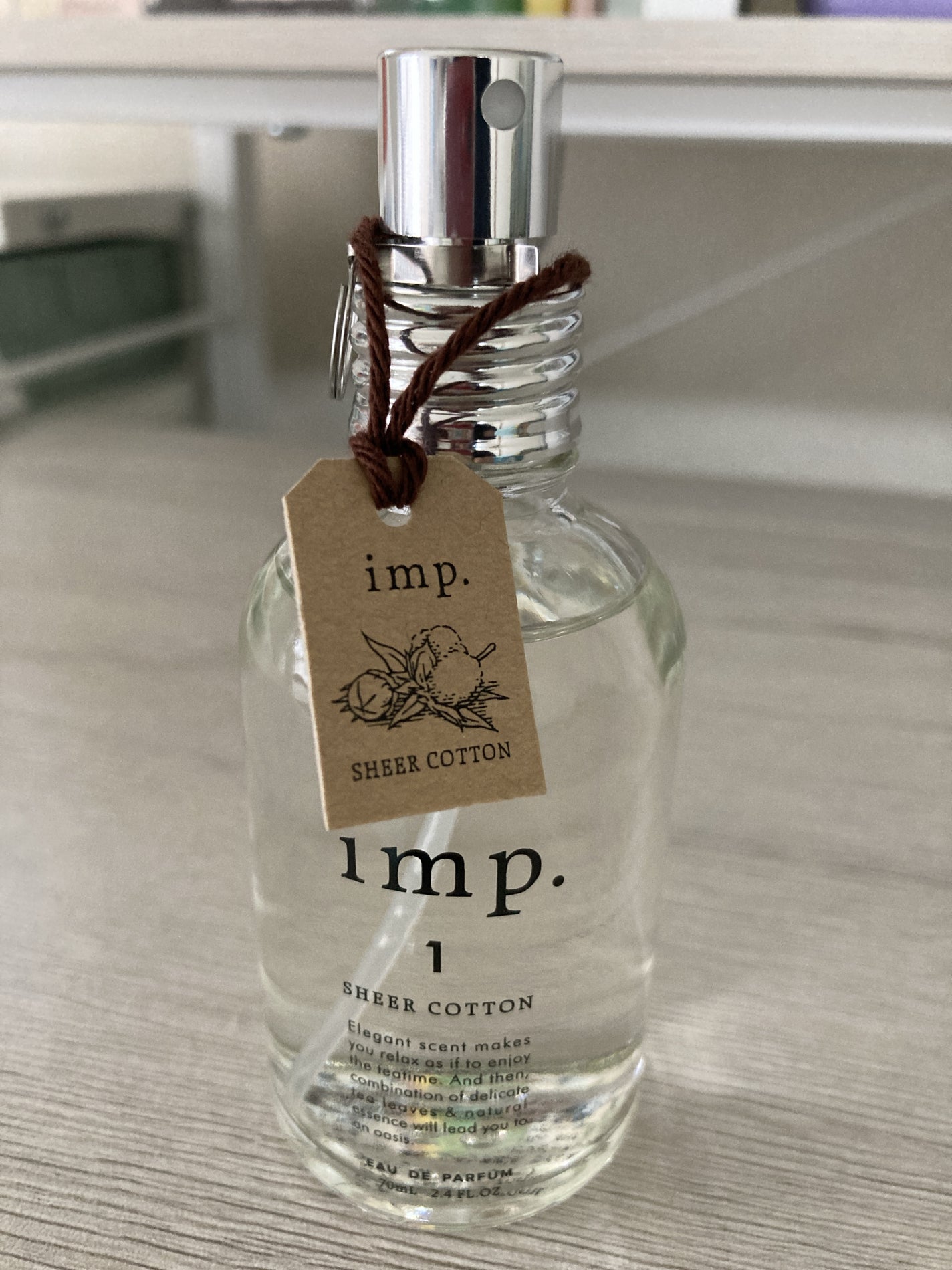 imp.1 SHEER COTTON (シアーコットン)/imp./香水(その他)を使ったクチコミ(3枚目)