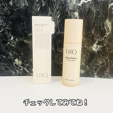 バイオームバリア クリームミスト/UIQ/ミスト状化粧水を使ったクチコミ(4枚目)