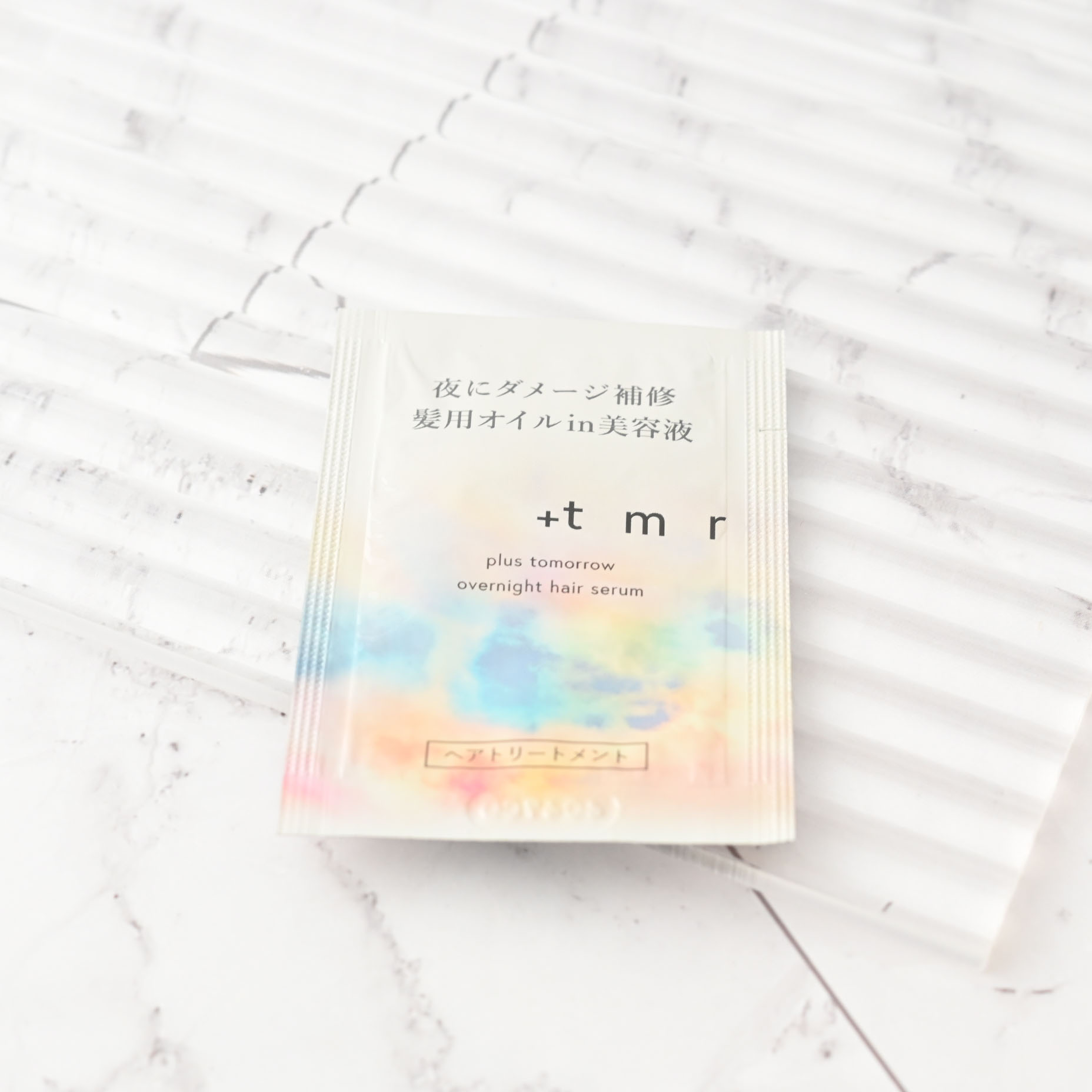 オーバーナイト ヘアセラム/＋ｔｍｒ/ヘアオイルを使ったクチコミ（3枚目）