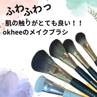 SUN01 Shading Brush/okhee/メイクブラシを使ったクチコミ（1枚目）