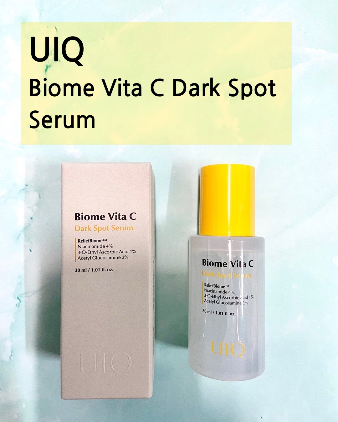 バイオームビタCダークスポットセラム/UIQ/美容液を使ったクチコミ（1枚目）