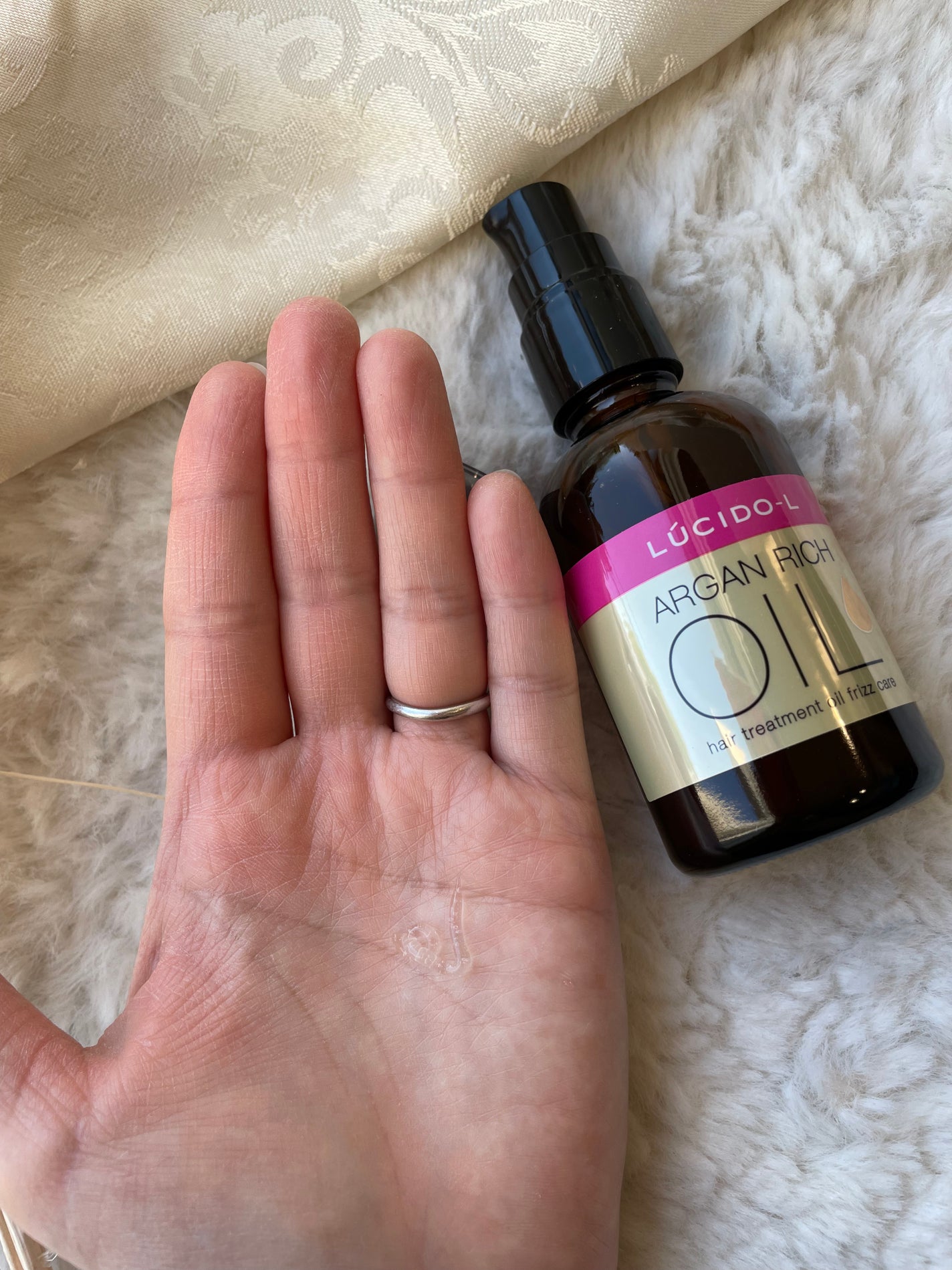 オイルトリートメント #EXヘアオイル うねり・くせケア/ルシードエル/ヘアオイルを使ったクチコミ(5枚目)