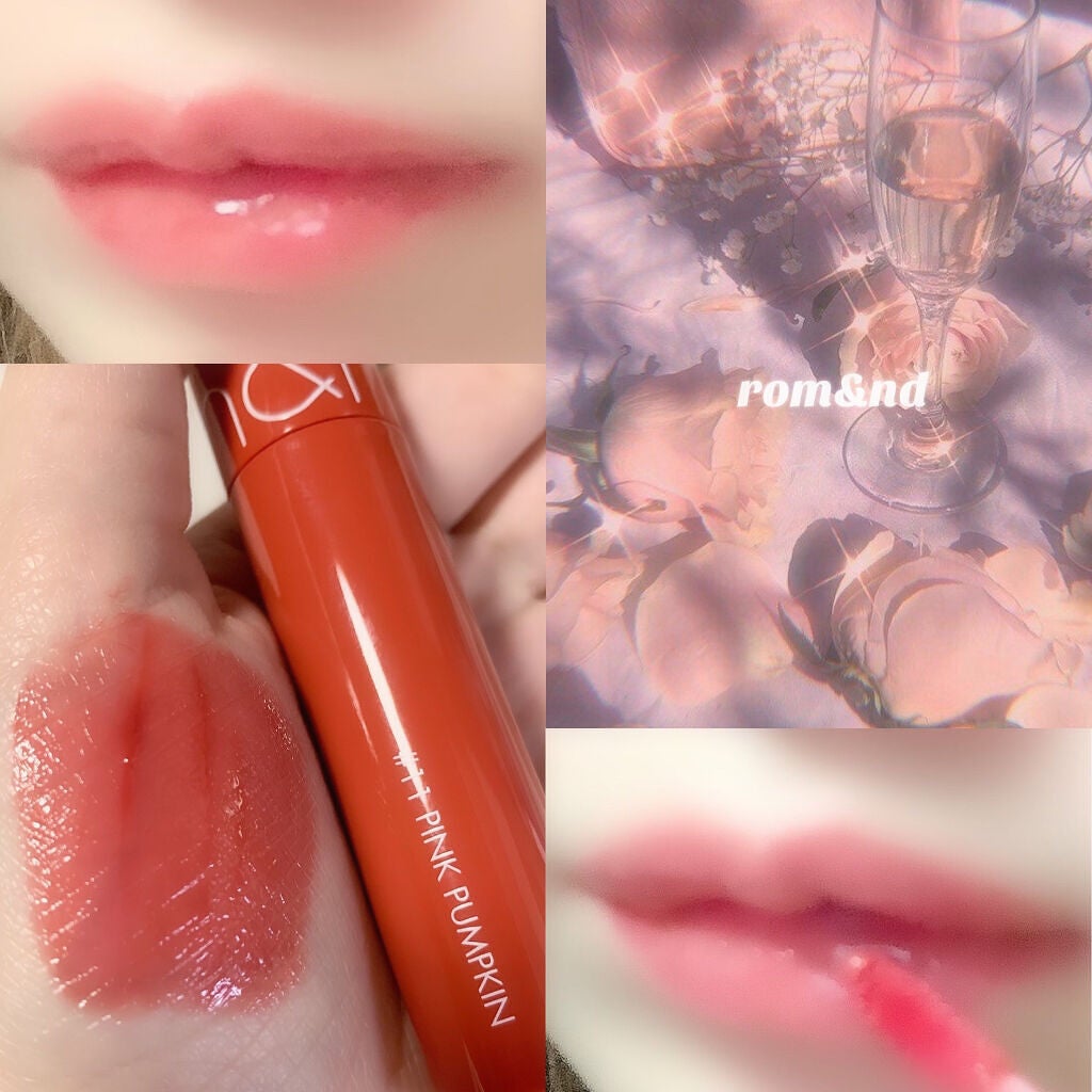 ジューシーラスティングティント/rom&nd/リップティントを使ったクチコミ(1枚目)