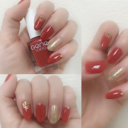 ステンドグラスネイルシール/セリア/ネイルシールを使ったクチコミ(3枚目)