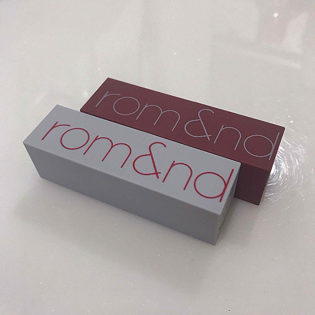 ゼログラムマットリップスティック/rom&nd/口紅を使ったクチコミ（1枚目）
