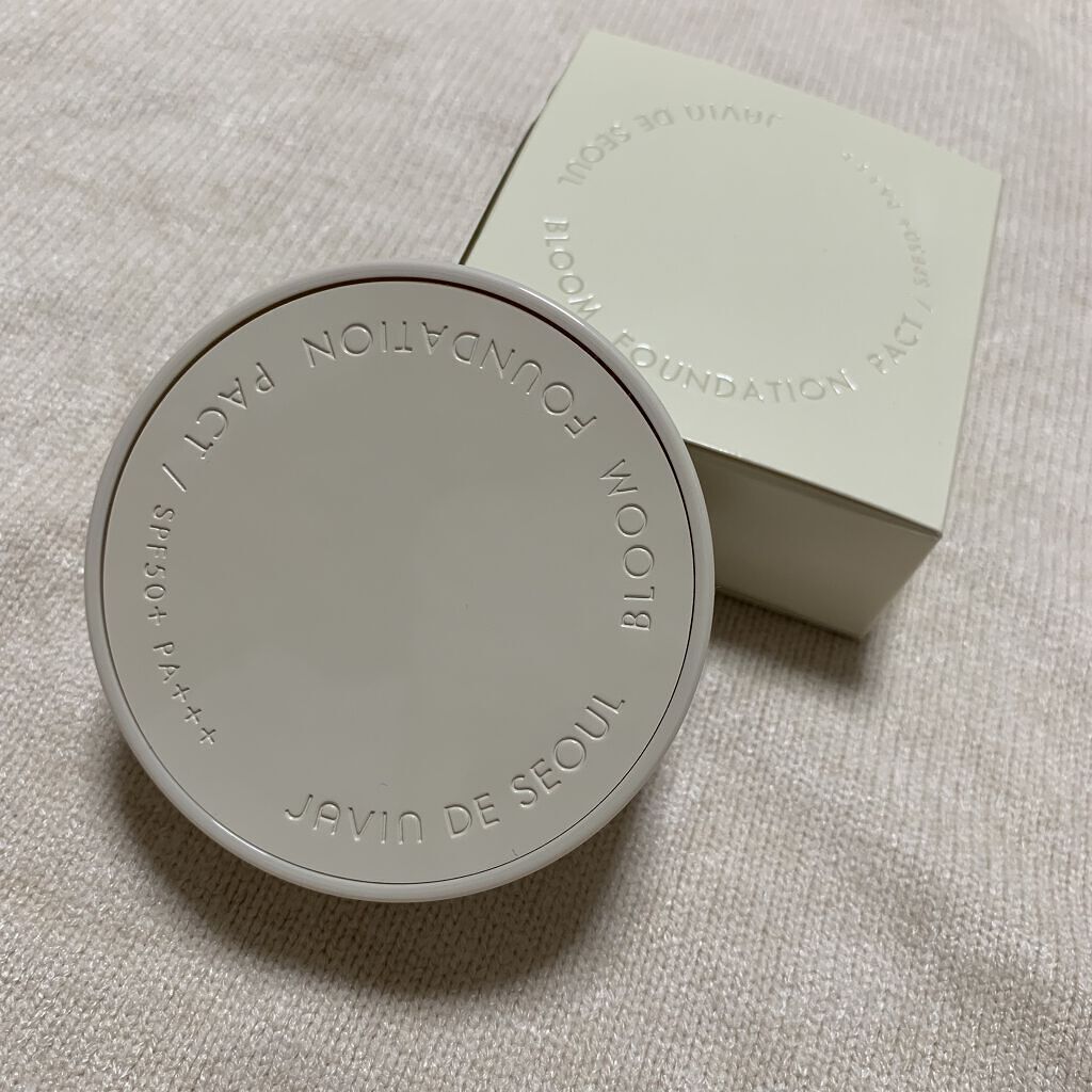 BLOOM FOUNDATION PACT/Javin De Seoul/クッションファンデーションを使ったクチコミ（1枚目）