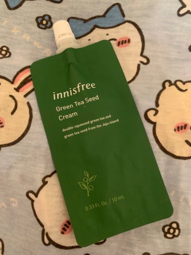 グリーンティーシード　モイスト　クリーム/innisfree/フェイスクリームを使ったクチコミ（1枚目）