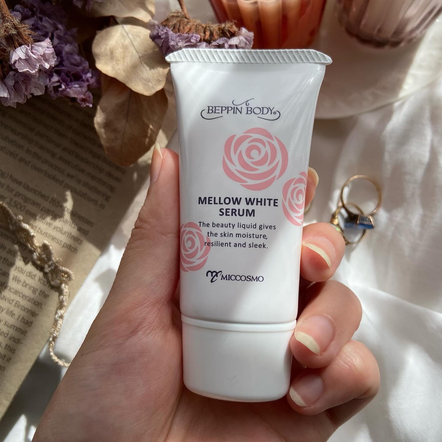 バージンホワイトセラム/べっぴんボディ/ボディクリームを使ったクチコミ（3枚目）