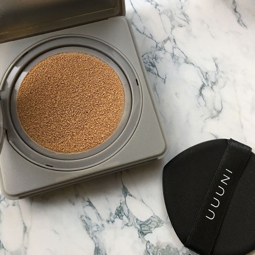 ブライトアップスキンファンデーション/UUUNI/クッションファンデーションを使ったクチコミ（2枚目）