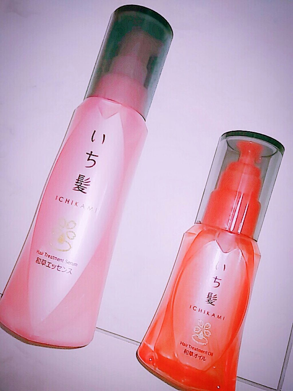 潤濃和草エッセンス/いち髪/ヘアミルクを使ったクチコミ(1枚目)