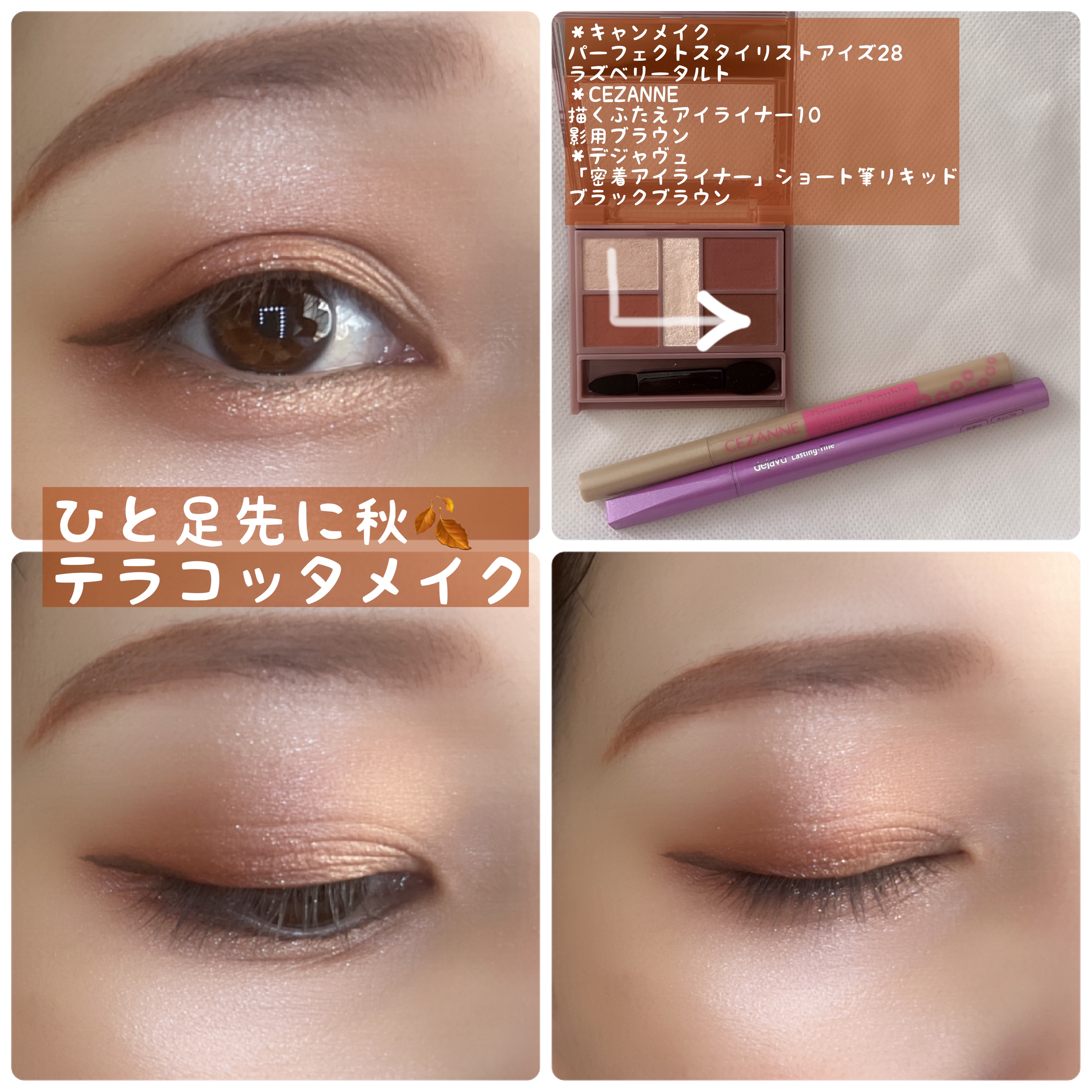 パーフェクトスタイリストアイズ/キャンメイク/アイシャドウパレットを使ったクチコミ（1枚目）