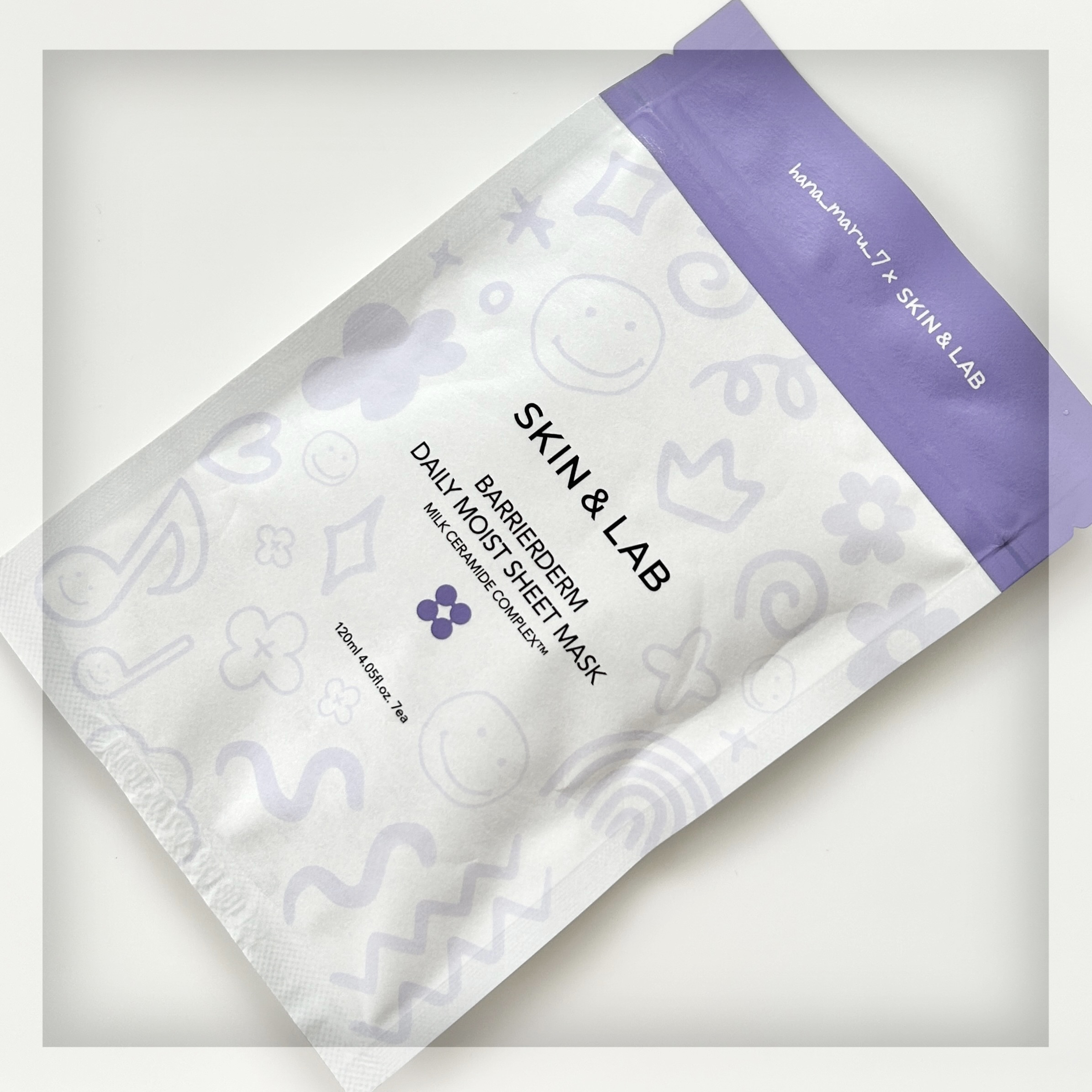 バリアダームデイリーモイストシートマスク/SKIN&LAB/シートマスク・パックを使ったクチコミ（1枚目）