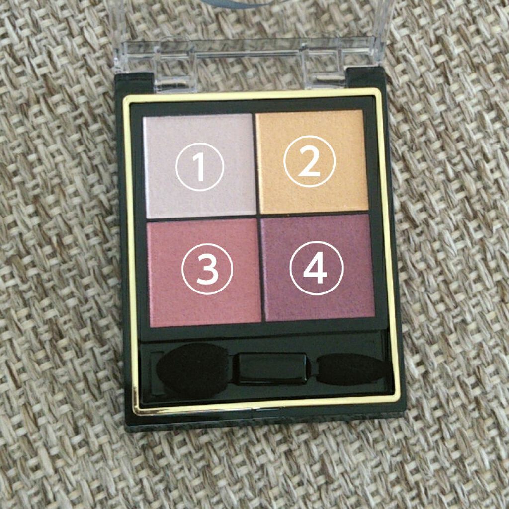 リアルクローズシャドウ/excel/アイシャドウパレットを使ったクチコミ(2枚目)