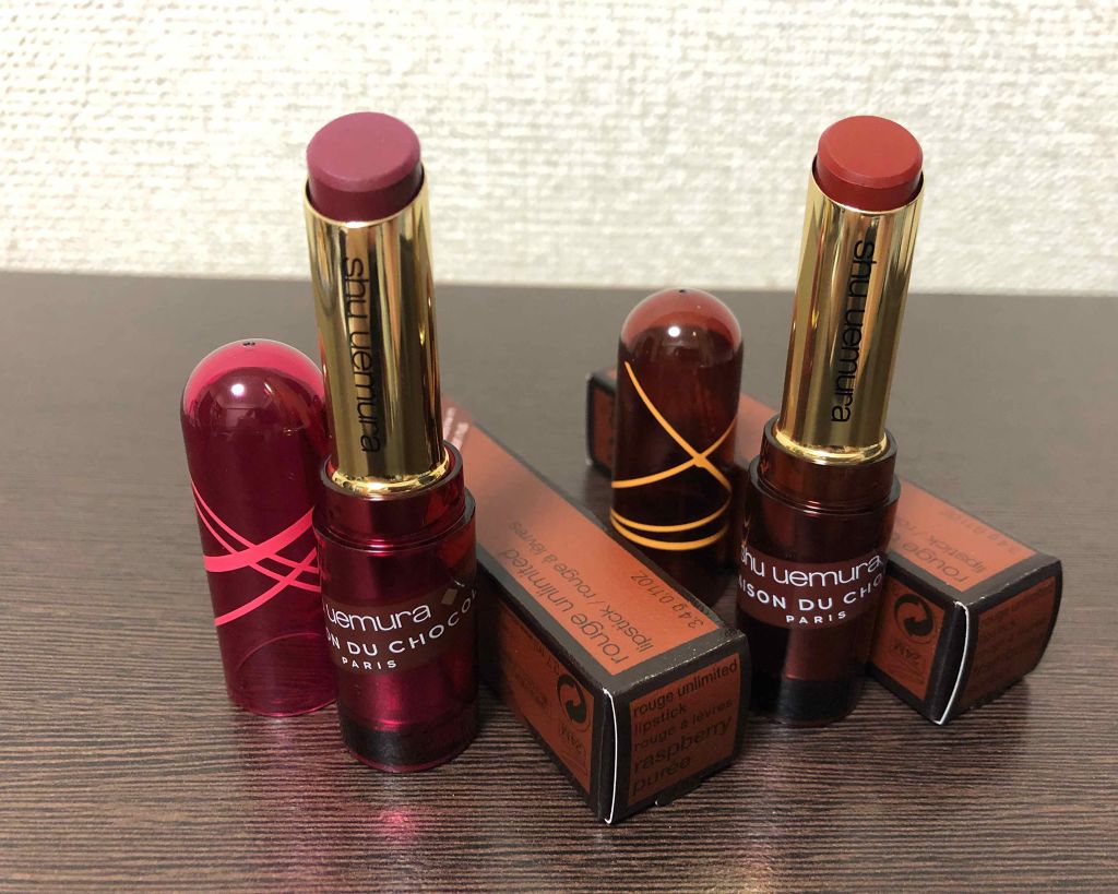 ルージュ アンリミテッド/shu uemura/口紅を使ったクチコミ(2枚目)